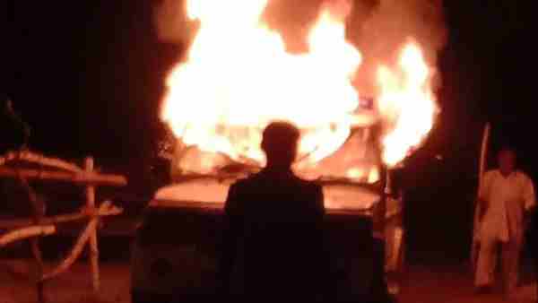 अंबिका को जला दिया जिंदा