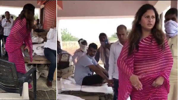 सिपाही की मौजूदगी में मारे मुंह पर सैंडिल