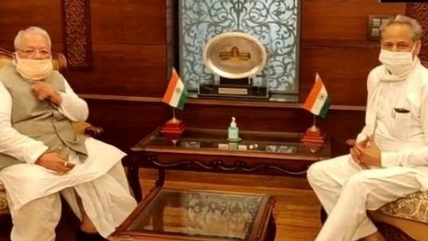 राजस्थान का संकट: गहलोत-पायलट-कलराज मिश्र के रूप में चेहरे बदले, कहानी पुरानी है