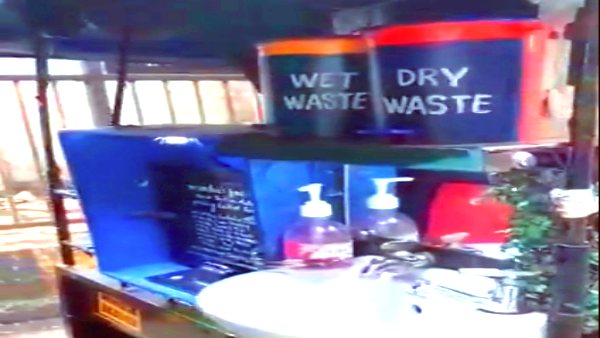 कैप्शन मे आनंद महिंद्रा ने लिखा, कोविड 19 ने स्वच्छ भारत को बढ़ावा दिया