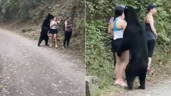 सेल्फी ले रही थी लड़की