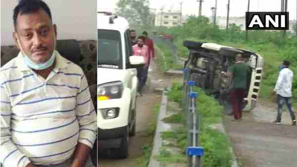 विकास दुबे के कमर और सीने में लगी थी गोली