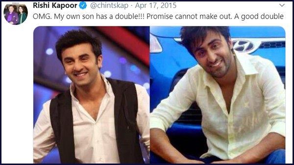 ऋषि कपूर ने बेटे रणबीर के साथ शेयर की थी जुनैद की तस्वीर