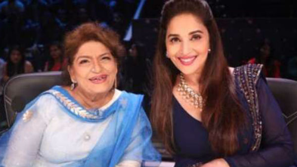सरोज खान के जाने से बिखर गई हूं: माधुरी दीक्षित 