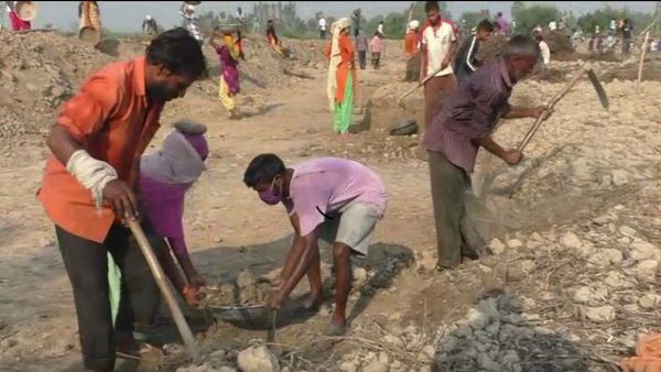 mgnrega: more than 70 thousand people employment by mgnrega scheme at moradabad