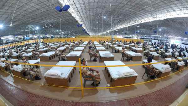 10 दिन में तैयार हुई दुनिया की सबसे बड़ी कोविड फैसिलिटी