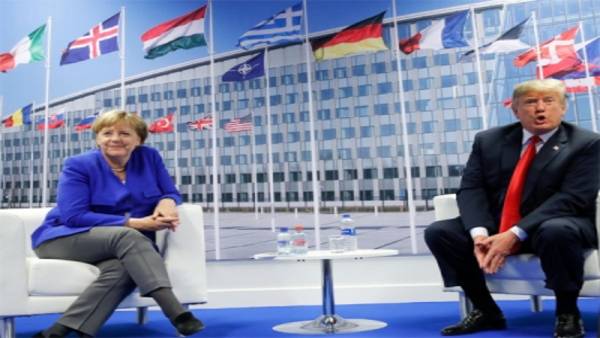 राष्ट्रपति ट्रंप का आरोप है कि जर्मनी प्रतिरक्षा पर बहुत कम खर्च करता है
