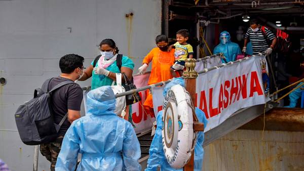 5 जून तक रेस्क्यू किए गए 58, 867 में से 227 भारतीय पॉजिटिव मिले 