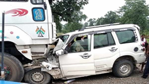 korba road accident four people died and three injured korba road accident four people died and three injured