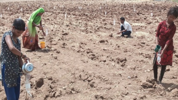 बारिश के पानी पर रहना पड़ता था निर्भर