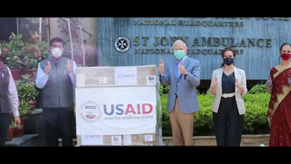 The United States Provides Second Shipment of 100 Ventilators to India The United States Provides Second Shipment of 100 Ventilators to India