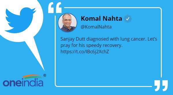 Bollywood actor Sanjay Dutt has Stage 3 lung cancer