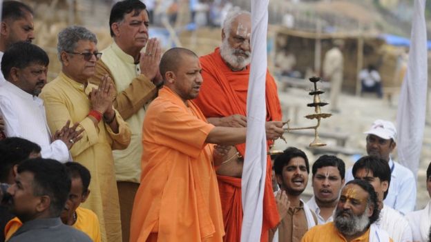 राम मंदिर आंदोलन में योगी आदित्यनाथ का क्या योगदान है?