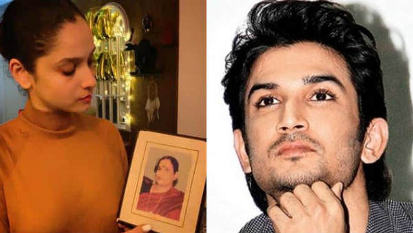अंकिता लोखंडे ने भी शेयर किया सुशांत की मां की फोटो 