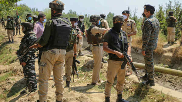 बारामूला में शहीद पांच जवान 