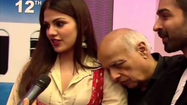 रिया ने महेश भट्ट को कहा फरिश्ता रिया ने महेश भट्ट को कहा फरिश्ता