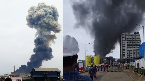 bharuch Dahej Chemical factory Caught Fire Again, Earlier On June 4, 12 People Lost Their Lives Here bharuch Dahej Chemical factory Caught Fire Again, Earlier On June 4, 12 People Lost Their Lives Here