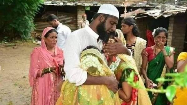 समाज की परवाह किए बिना कन्यादान किया