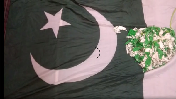 Pakistani Balloons and flag Found in Sri GangaNagar