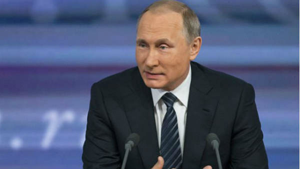 पुतिन ने कहा थैंक्‍यू 