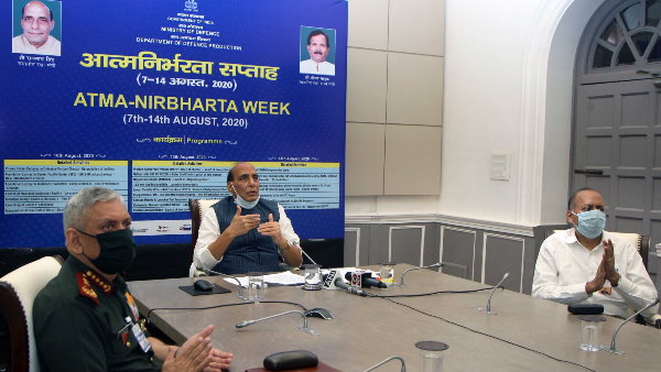 Atmanirbharta Saptah: Rajnath Singh says Security is its first priority for development of any nation Atmanirbharta Saptah: Rajnath Singh says Security is its first priority for development of any nation