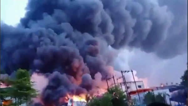 bharuch Dahej Chemical factory Caught Fire Again, Earlier On June 4, 12 People Lost Their Lives Here bharuch Dahej Chemical factory Caught Fire Again, Earlier On June 4, 12 People Lost Their Lives Here