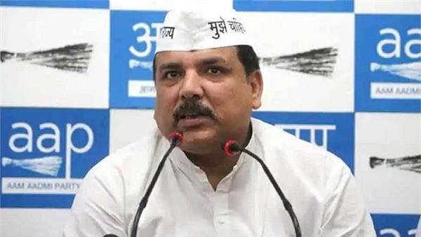 संजय सिंह बोले- सर्वे को लेकर मुझसे करें सवाल