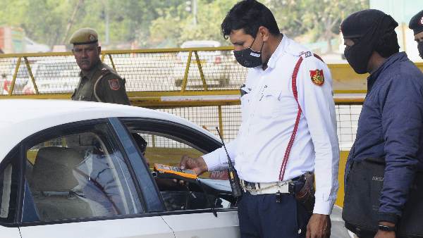 'DDMA की गाइडलाइन के आधार पर काट रहे चालान'