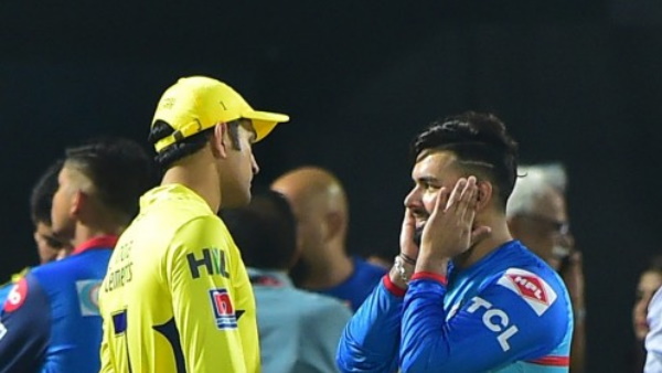 ऋषभ पंत ने धोनी से की मुलाकात