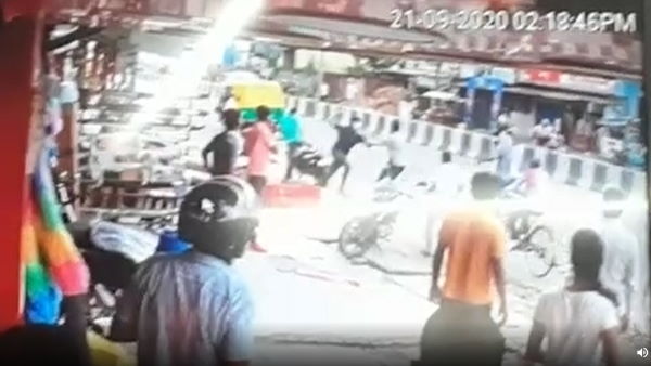 Gang war on the road of Gorakhpur one property dealer injured Gang war on the road of Gorakhpur one property dealer injured