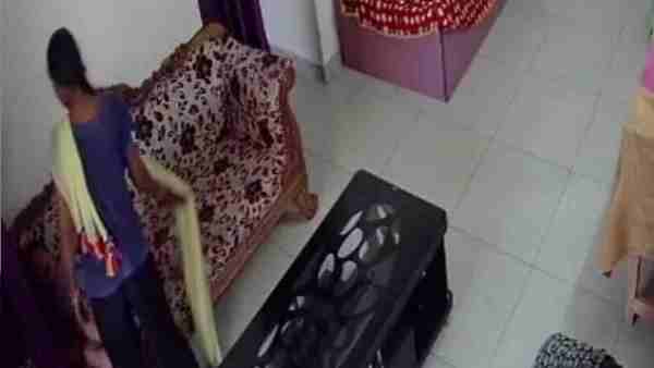 पुलिस ने मेड को किया गिरफ्तार