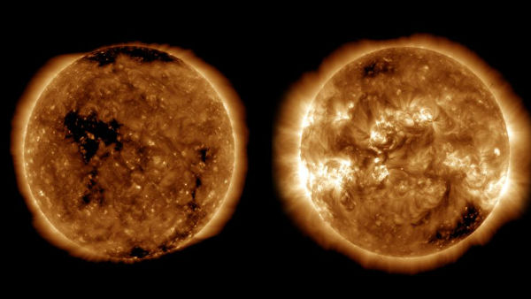 सूर्य पर आएंगे तेज सौर तूफान