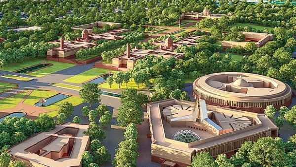 मौजूदा संसद के सामने ही नई संसद का निर्माण 