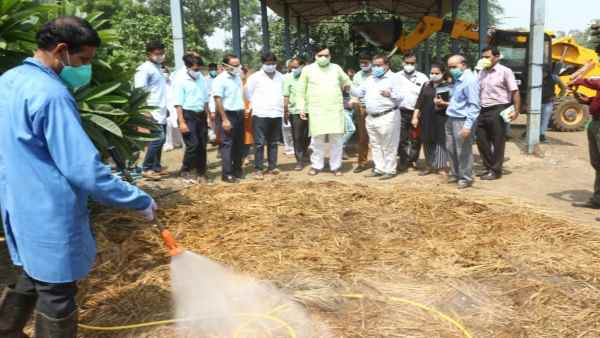 पराली से बनेगी खाद, प्रदूषण से मिलेगा छुटकारा