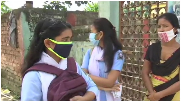 स्कूल में कैसा रहा छात्रों का पहला दिन