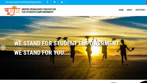 CM Yogi Adityanath inaugurated URISE portal for empowerment of students