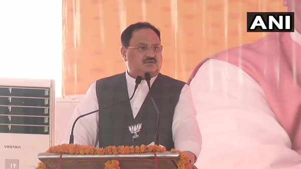 bihar assembly election 2020 jp nadda in betiah nagar bihar assembly election 2020 jp nadda in betiah nagar