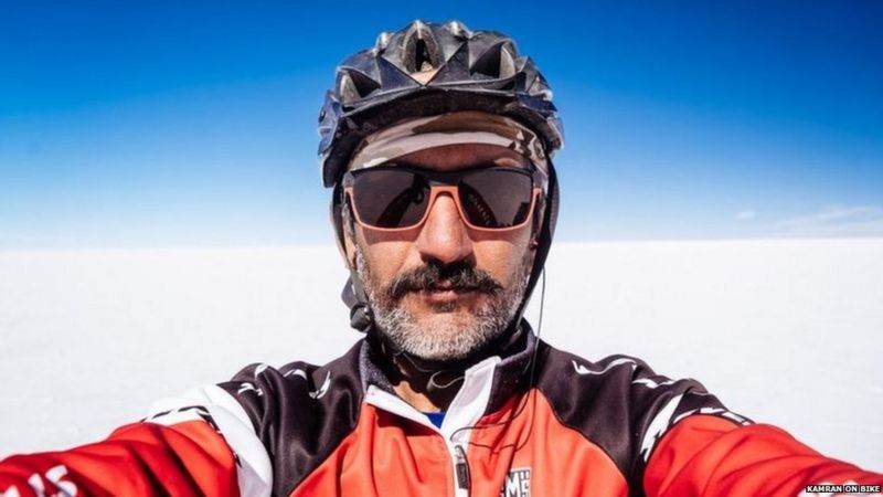 साइकिल से 50 हज़ार किलोमीटर की यात्रा करने वाले कामरान अली