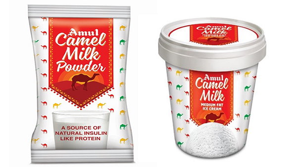 Amul Launches Camel Milk Ice Cream and Milk Powder with Longer Shelf Life
