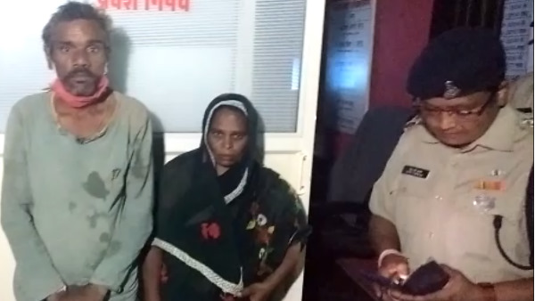 शव को शॉल में लपेटकर फेंका
