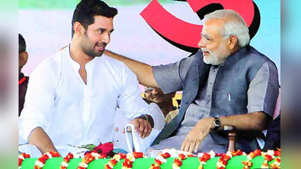 Lok Janshakti Party (LJP) leader Said- Nitish Kumar Needs PMs Photo, Narendra Modi Is On Our Mind, His Blessings With Us