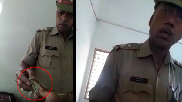 two policemen suspended for taking bribe in hathras two policemen suspended for taking bribe in hathras
