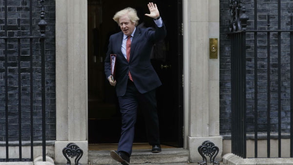UK के पीएम बोरिस जॉनसन 