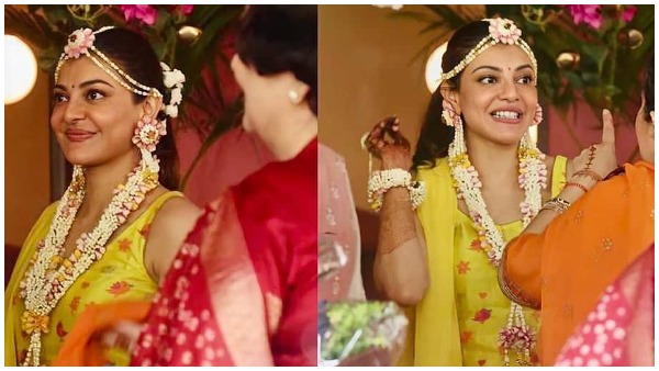 काजल ने की थी शादी की अनाउंसमेंट 