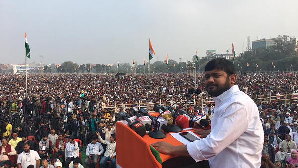 kanhaiya kumar rally in bihar, target on Nitish kumar and Modi government ahead of assembly elections