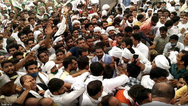 Mahapanchayat to protest lathicharge on Jayant Chaudhary in Hathras