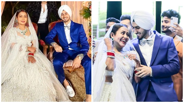 ब्लू सूट में रोहनप्रीत भी दिखें हैंडसम 