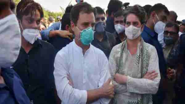Congress MPs under the leadership of former Congress President Rahul Gandhi will go to Hathras today afternoon Congress MPs under the leadership of former Congress President Rahul Gandhi will go to Hathras today afternoon
