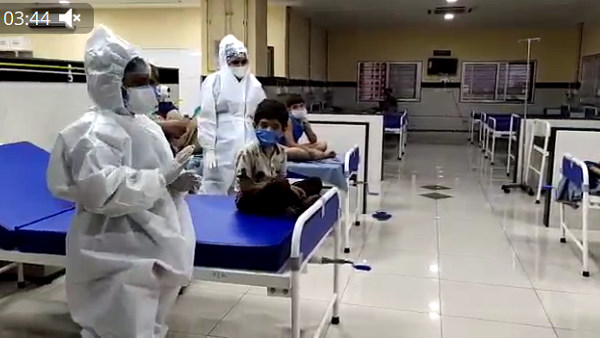 a covid-19 patient woman gave birth to twins, reports of both came corona negative