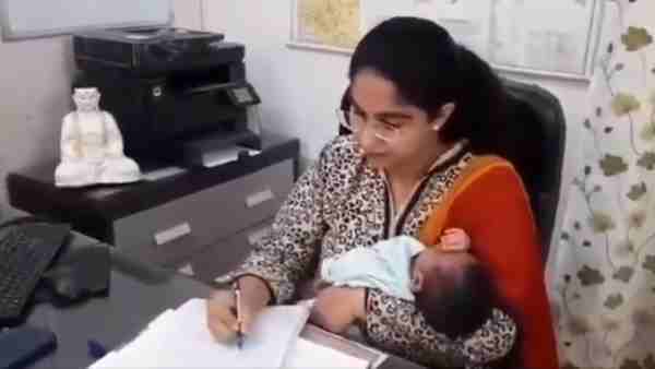 22 दिन पहले दिया था बेटी को जन्म